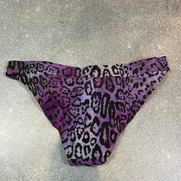 Christian Dior Bikini Set – Purple & Gold Print, Size 6 - Picture 12 of 13